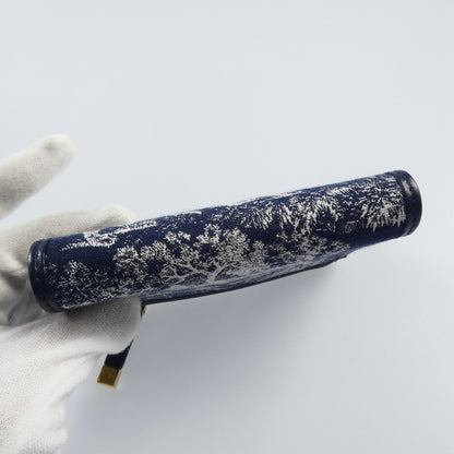 【中古】Christian Dior | クリスチャンディオール 30 Montaigne ダリアウォレット 長財布 S2197UNJR_M928 ネイビー系