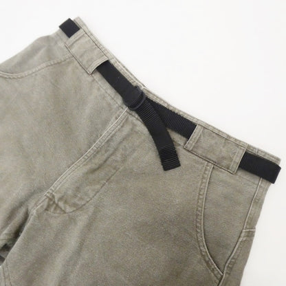 【中古】 ショートパンツ カーキ