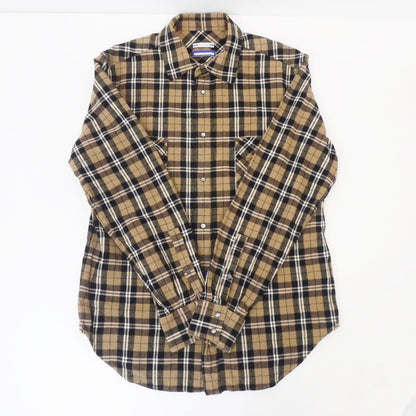 【中古】JACOB COHEN | ヤコブコーエン 長袖シャツ JP1210805 ブラウン系 サイズ：XL
