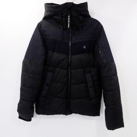 【中古】G-STAR | ジースター WHISTLER PM HDD JACKET 中綿ジャケット D15472-B418-6484 ブラック サイズ：XXS