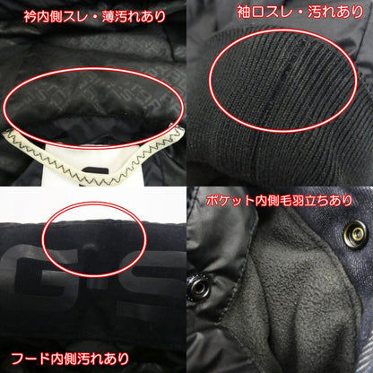 【中古】G-STAR | ジースター WHISTLER PM HDD JACKET 中綿ジャケット D15472-B418-6484 ブラック サイズ：XXS