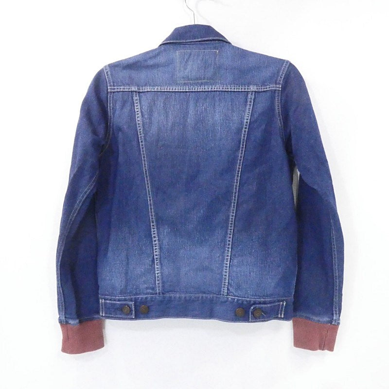 【中古】TMT | ティーエムティー DENIM COMBINATION Gジャン デニム TJK-S1502 ブルー サイズ：S