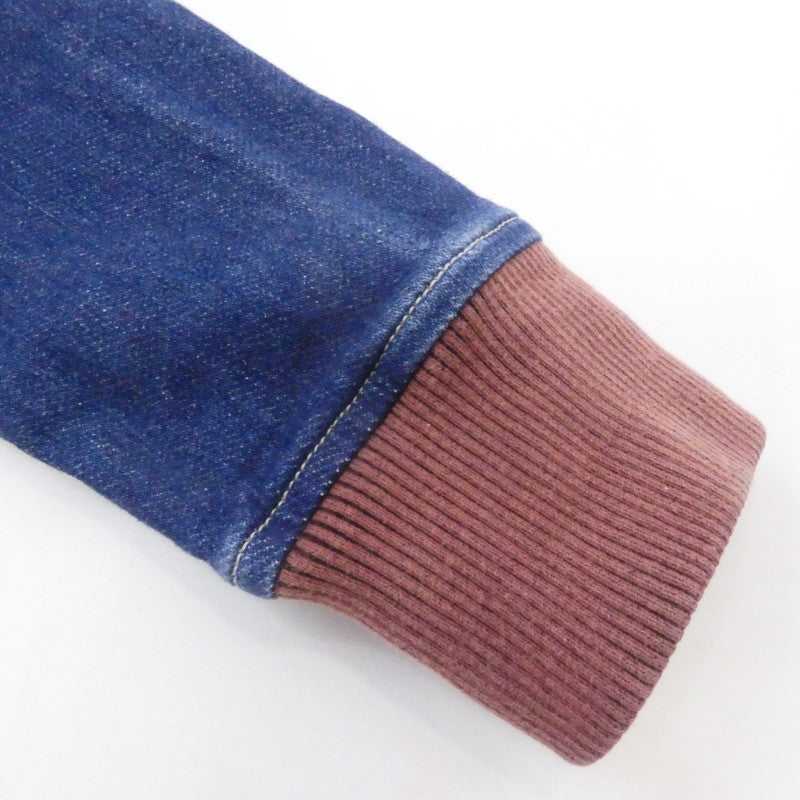 【中古】TMT | ティーエムティー DENIM COMBINATION Gジャン デニム TJK-S1502 ブルー サイズ：S