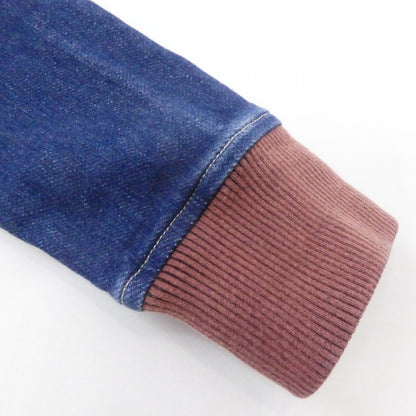 【中古】TMT | ティーエムティー DENIM COMBINATION Gジャン デニム TJK-S1502 ブルー サイズ：S