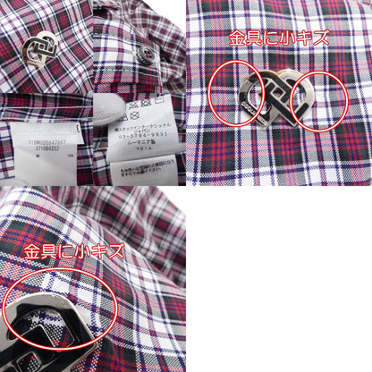 【中古】DSQUARED2 | ディースクエアード 長袖シャツ 71DM005847567 国内正規品 チェック サイズ：42