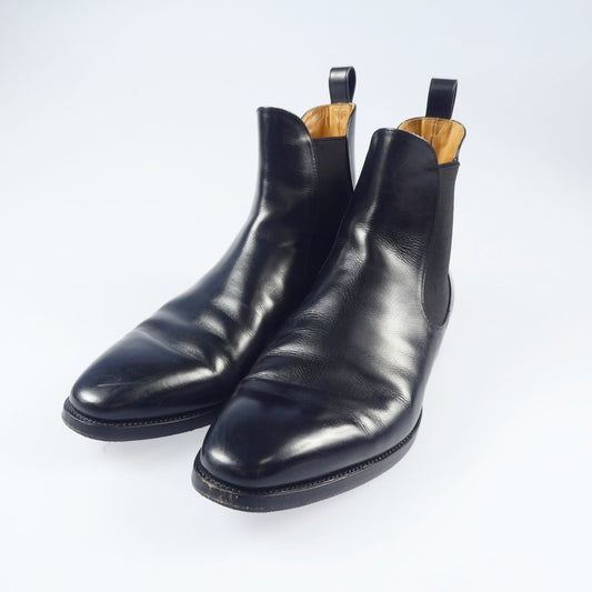 【中古】 SIDE GORE BOOTS Black ブーツ A6486 ブラック 26cm