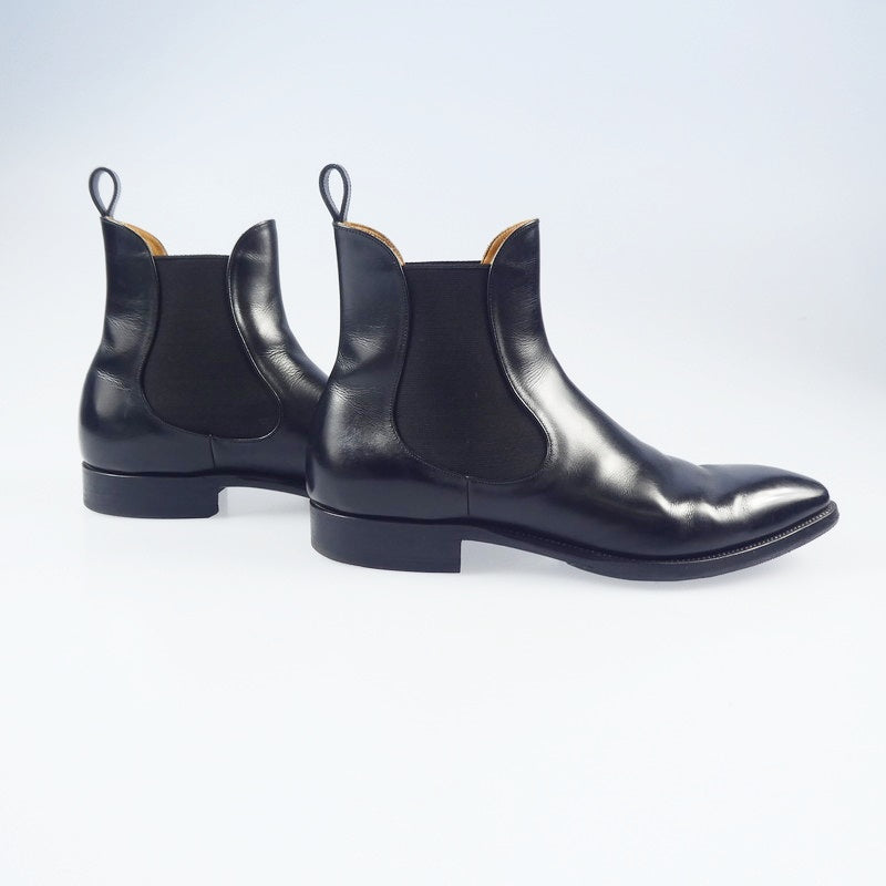 【中古】 SIDE GORE BOOTS Black ブーツ A6486 ブラック 26cm