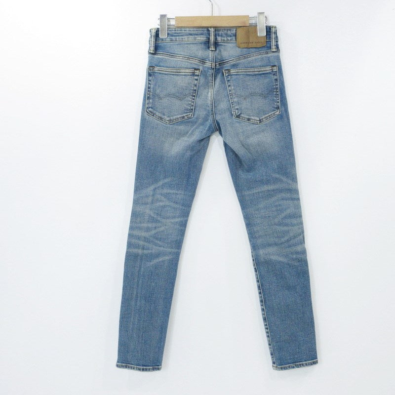 【中古】American Eagle | アメリカンイーグル デニムパンツ 6745628599 リペア加工 ブルー サイズ：26