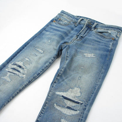 【中古】American Eagle | アメリカンイーグル デニムパンツ 6745628599 リペア加工 ブルー サイズ：26