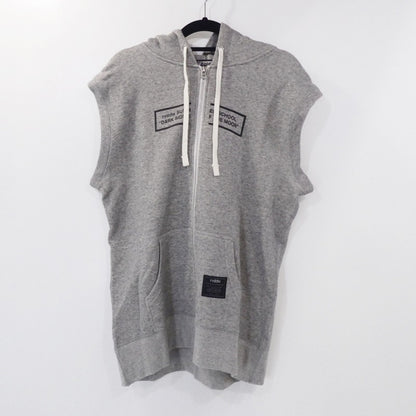 【中古】reversal | リバーサル DSOTM CUT OFF ZIP パーカー RV20SS201 グレー サイズ：L