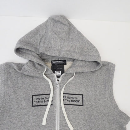 【中古】reversal | リバーサル DSOTM CUT OFF ZIP パーカー RV20SS201 グレー サイズ：L