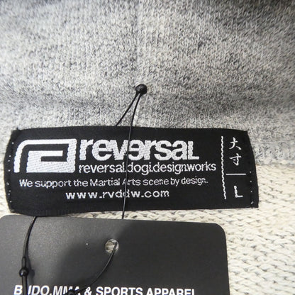 【中古】reversal | リバーサル DSOTM CUT OFF ZIP パーカー RV20SS201 グレー サイズ：L