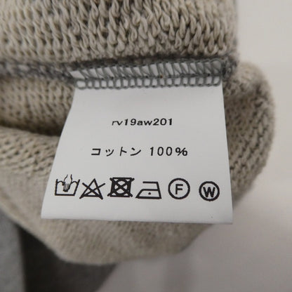 【中古】reversal | リバーサル DSOTM CUT OFF ZIP パーカー RV20SS201 グレー サイズ：L