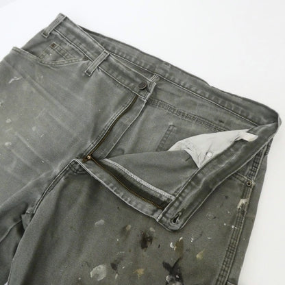 【中古】Dickies | ディッキーズ ダック地スプラッシュペイント パンツ オリーブ