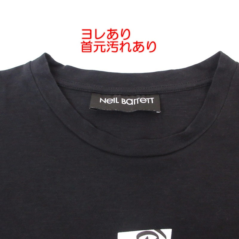 【中古】NEIL BARRETT | ニールバレット サンダーボルト 半袖Ｔシャツ PBJT693S N541S ブラック サイズ：M