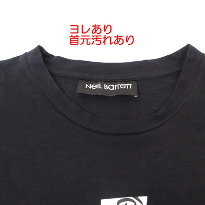 【中古】NEIL BARRETT | ニールバレット サンダーボルト 半袖Ｔシャツ PBJT693S N541S ブラック サイズ：M