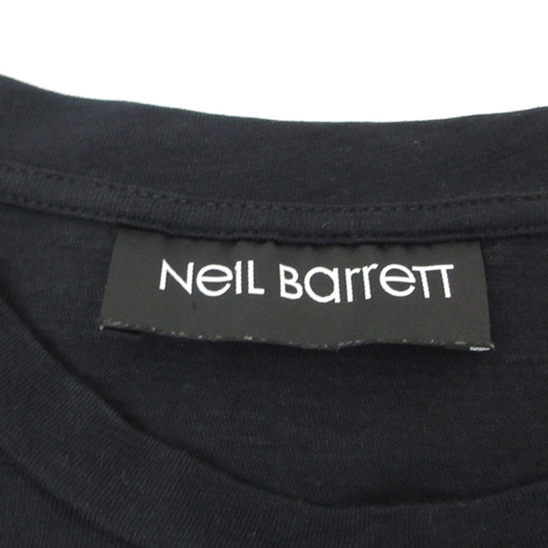 【中古】NEIL BARRETT | ニールバレット サンダーボルト 半袖Ｔシャツ PBJT693S N541S ブラック サイズ：M
