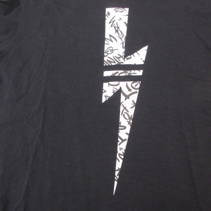 【中古】NEIL BARRETT | ニールバレット サンダーボルト 半袖Ｔシャツ PBJT693S N541S ブラック サイズ：M