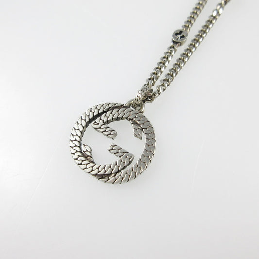 【中古】GUCCI | グッチ インターロッキング ネックレス 678651 -