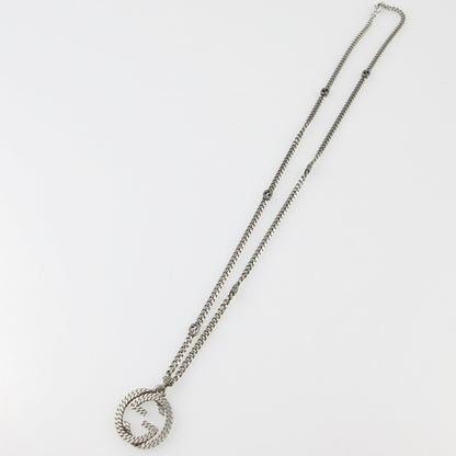 【中古】GUCCI | グッチ インターロッキング ネックレス 678651 -