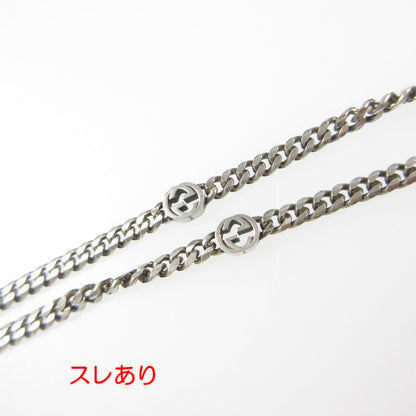 【中古】GUCCI | グッチ インターロッキング ネックレス 678651 -