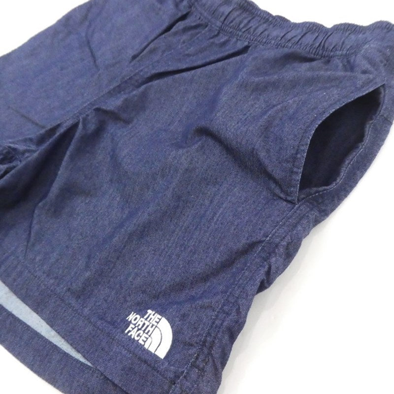 【中古】THE NORTH FACE | ザ・ノースフェイス NYLON DENIM VERSATILE SHORT ショートパンツ NB42152 ブルー サイズ：S