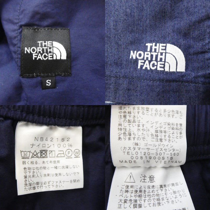 【中古】THE NORTH FACE | ザ・ノースフェイス NYLON DENIM VERSATILE SHORT ショートパンツ NB42152 ブルー サイズ：S