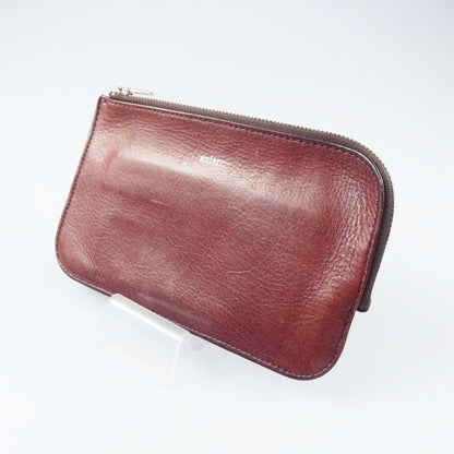 【中古】aniary | アニアリ ANTIQUE LEATHER MULTI CASE その他小物 01-08003 ボルドー/バーガンディー