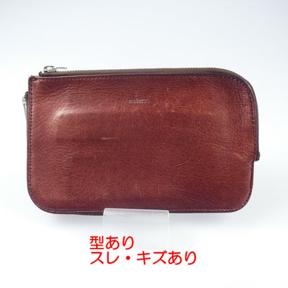 【中古】aniary | アニアリ ANTIQUE LEATHER MULTI CASE その他小物 01-08003 ボルドー/バーガンディー