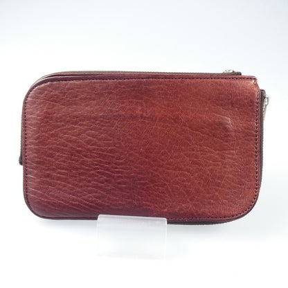 【中古】aniary | アニアリ ANTIQUE LEATHER MULTI CASE その他小物 01-08003 ボルドー/バーガンディー