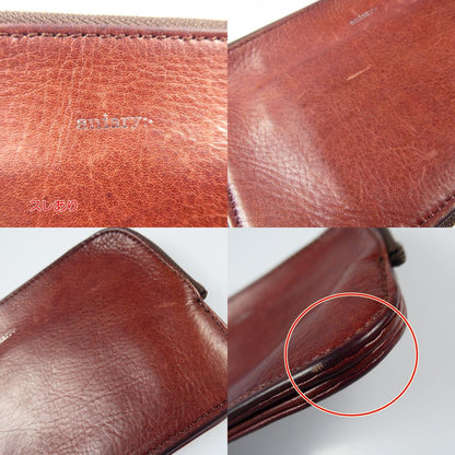 【中古】aniary | アニアリ ANTIQUE LEATHER MULTI CASE その他小物 01-08003 ボルドー/バーガンディー