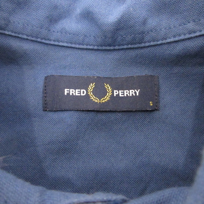 【中古】FRED PERRY | フレッドペリー Oxford Shirt 半袖シャツ M5503 ブルー サイズ：S