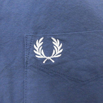 【中古】FRED PERRY | フレッドペリー Oxford Shirt 半袖シャツ M5503 ブルー サイズ：S