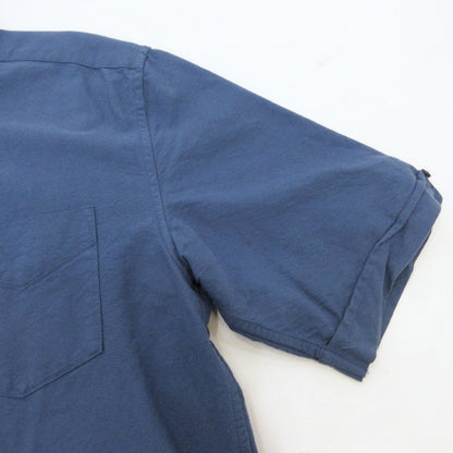 【中古】FRED PERRY | フレッドペリー Oxford Shirt 半袖シャツ M5503 ブルー サイズ：S