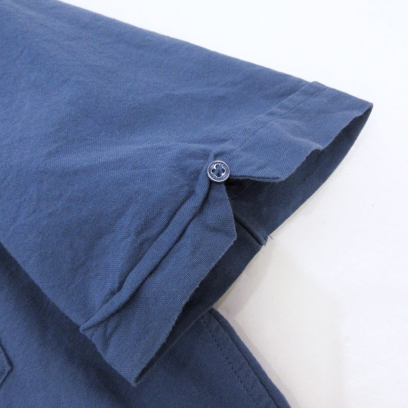 【中古】FRED PERRY | フレッドペリー Oxford Shirt 半袖シャツ M5503 ブルー サイズ：S
