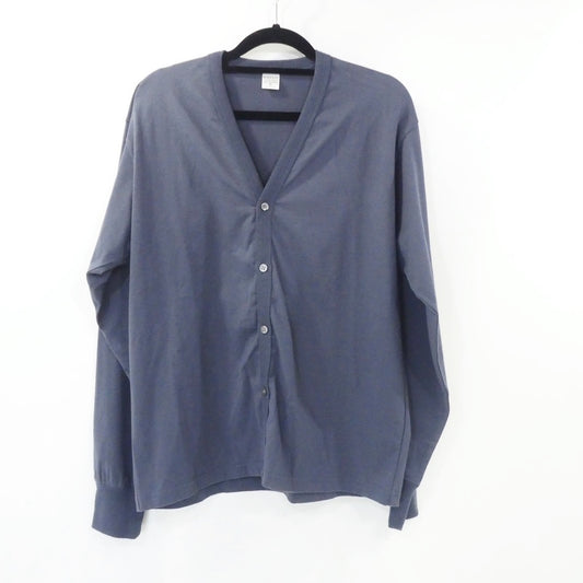 【中古】WORKERS | ワーカーズ 3 PLY Cardigan カーディガン ネイビー サイズ：M
