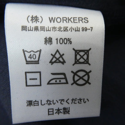 【中古】WORKERS | ワーカーズ 3 PLY Cardigan カーディガン ネイビー サイズ：M
