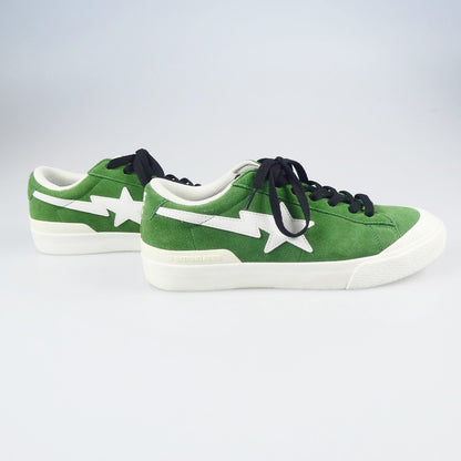 【中古】A BATHING APE | アベイシングエイプ MAD STA スニーカー 0ZXSHM191013J グリーン 27.5cm