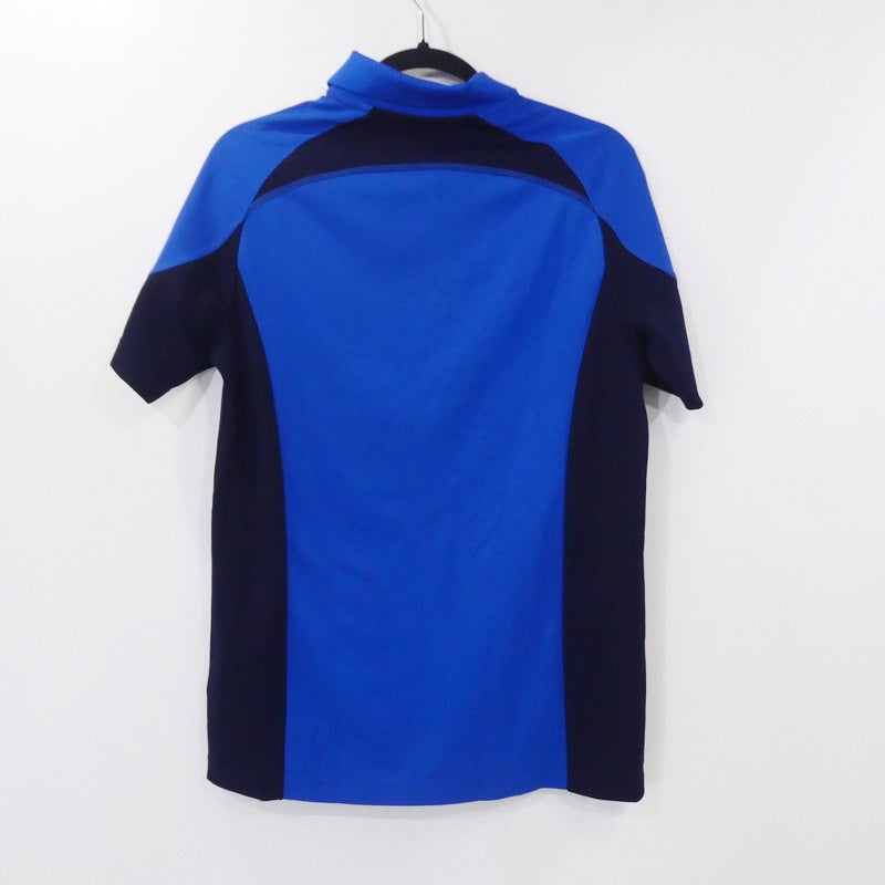 【中古】LACOSTE | ラコステ カラーブロックゴルフポロシャツ ポロシャツ DH9282 ブルー サイズ：S