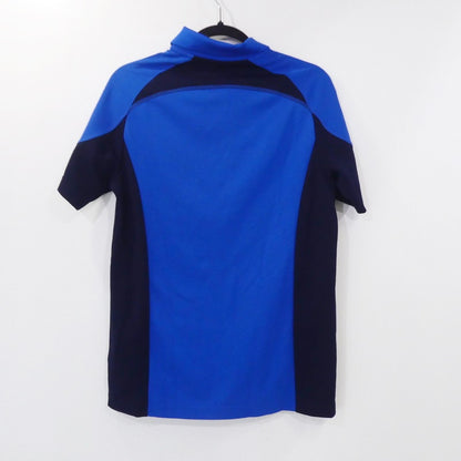 【中古】LACOSTE | ラコステ カラーブロックゴルフポロシャツ ポロシャツ DH9282 ブルー サイズ：S