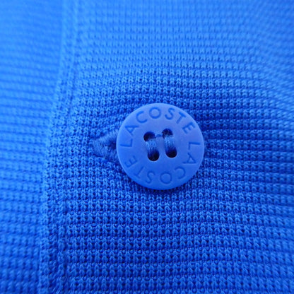 【中古】LACOSTE | ラコステ カラーブロックゴルフポロシャツ ポロシャツ DH9282 ブルー サイズ：S