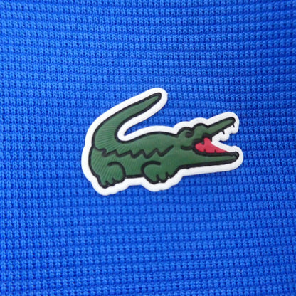 【中古】LACOSTE | ラコステ カラーブロックゴルフポロシャツ ポロシャツ DH9282 ブルー サイズ：S
