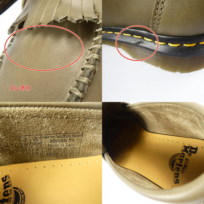 【中古】Dr.Martens | ドクターマーチン Adrian YS ローファー 30686352 26.0cm オリーブ