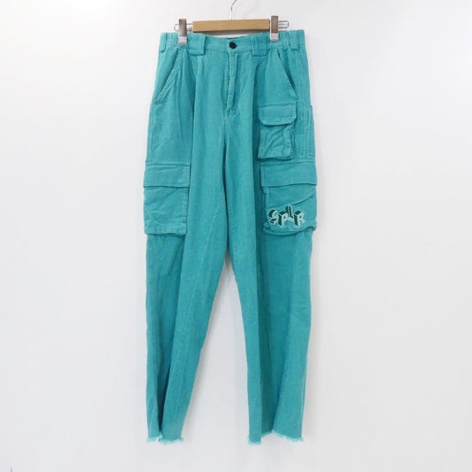 【中古】SUPPLIER | サプライヤー CORDUROY WORK PANTS パンツ ライトグリーン サイズ：M
