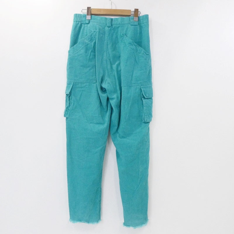 【中古】SUPPLIER | サプライヤー CORDUROY WORK PANTS パンツ ライトグリーン サイズ：M