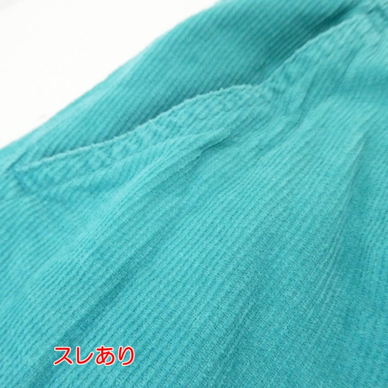 【中古】SUPPLIER | サプライヤー CORDUROY WORK PANTS パンツ ライトグリーン サイズ：M