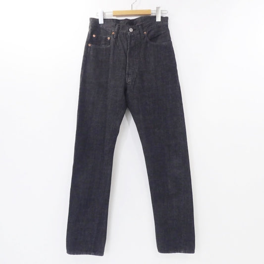 【中古】WORKERS | ワーカーズ SLIM TAPERED JEANS デニムパンツ 802 ブラック
