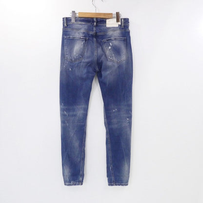 【中古】PREMIUM MOOD DENIM SUPERIOR | プレミアムムードデニムスペリオール BARRET デニムパンツ 3527 ダメージ加工 ブルー サイズ：29