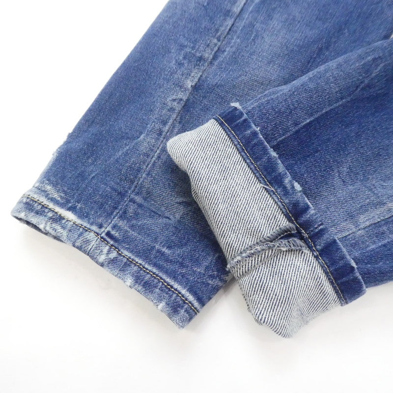 【中古】PREMIUM MOOD DENIM SUPERIOR | プレミアムムードデニムスペリオール BARRET デニムパンツ 3527 ダメージ加工 ブルー サイズ：29