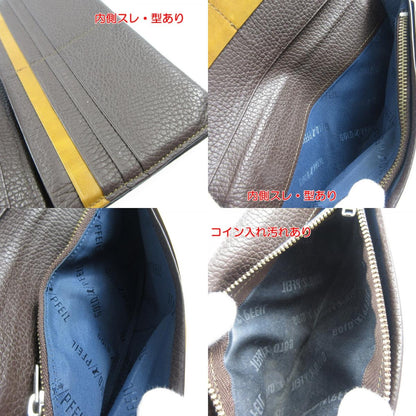 【中古】GOLD PFEIL | ゴールドファイル 長財布 GPC0520 ブラウン